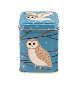 DD1728_Dog and Dome - Owl - 100gm Square Tin2